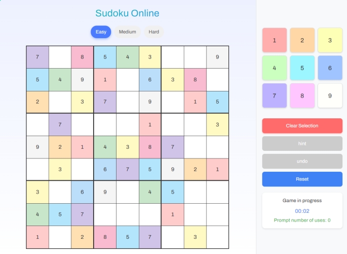 sudoku online